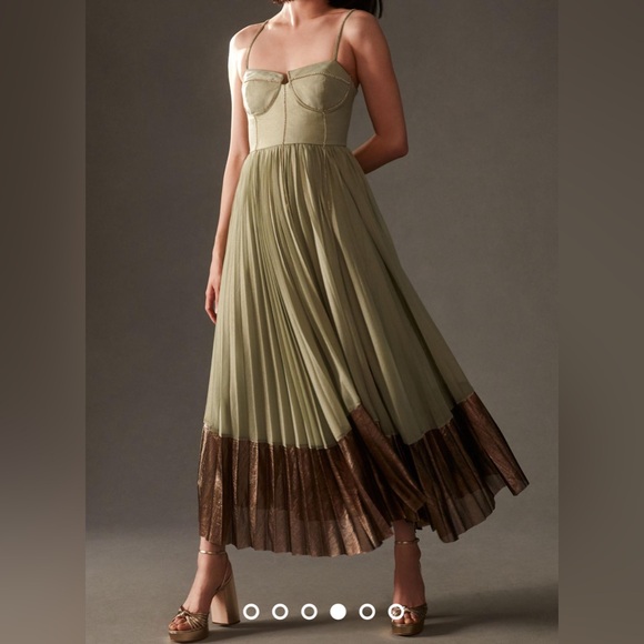Anthropologie x Verb by Pallavi Singhee Corset Dress NWT Size L
